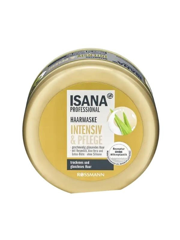 Isana Professional Hair mask with silky soft rice milk formula 250 ml