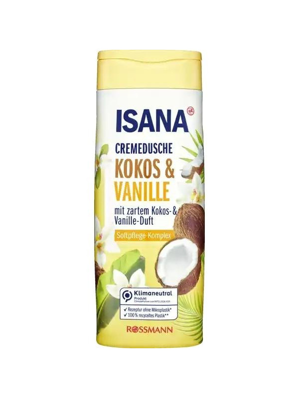 Isana Cream Coconut & Vanille Shower Gel 300 ml