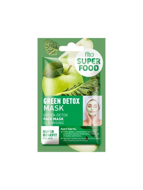 Fito Super Food Face Mask Cleansing Green Detox 10 ml