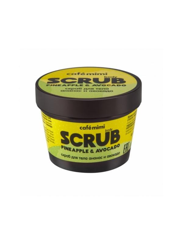 Cafe Mimi Body Scrub Ananas en Avocado 120 g