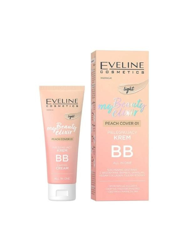 Eveline My Beauty Elixir nourishing face cream BB Light Peach 30 ml