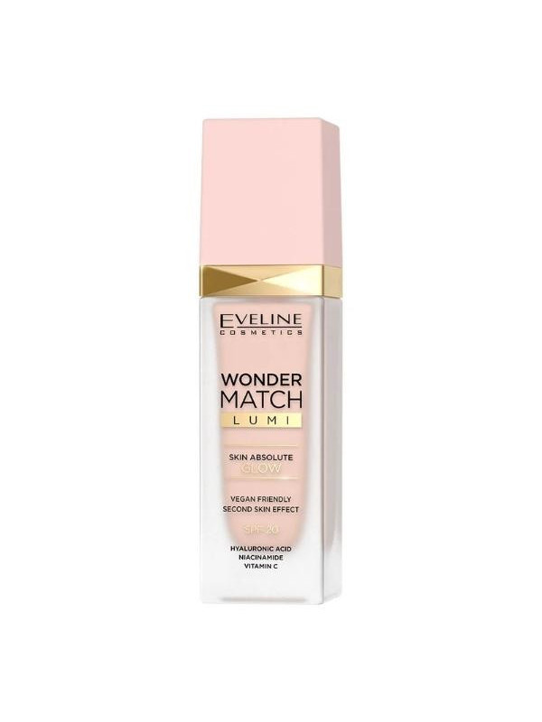 Eveline Wonder Match Lumi Brightening foundation /05/ Light 30 ml