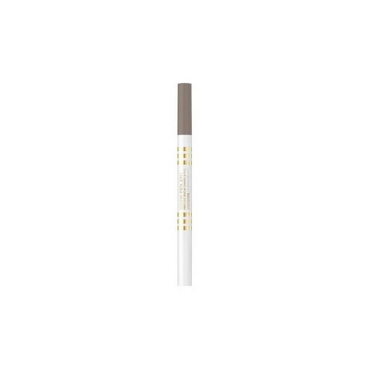 Eveline Christian Laurent waterproof eyebrow pen 2in1 /01/ Warm Brown 1 piece