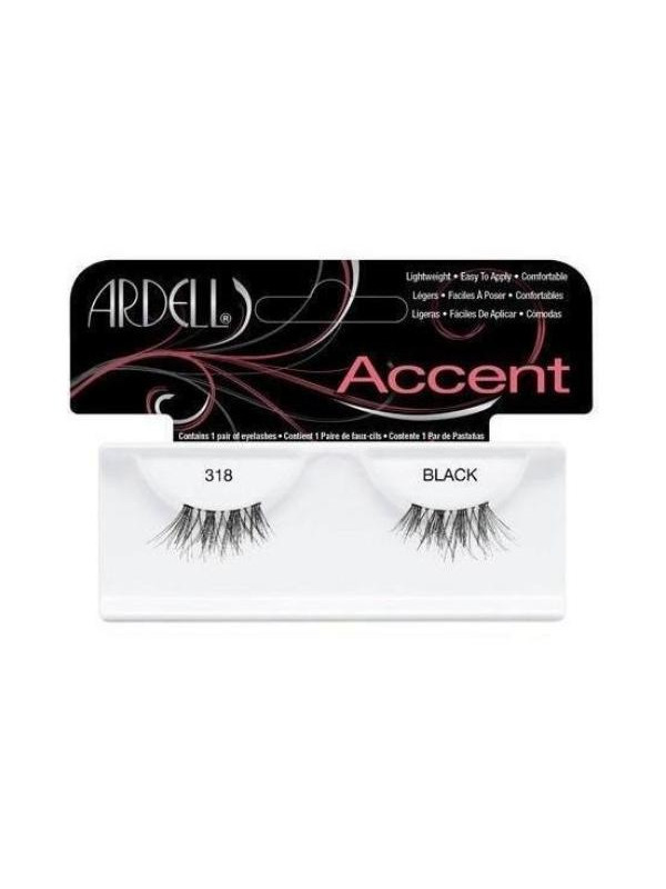 Ardell Accent Strip Lashes /318/ Black 1 paar