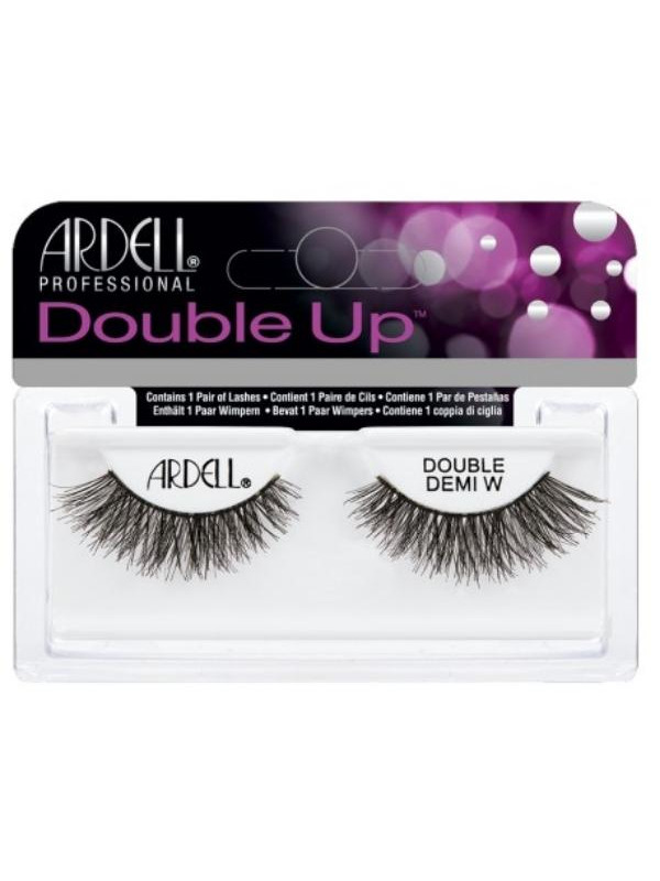 Ardell Double Up Strip Lashes Demi Wispies Black 1 paar