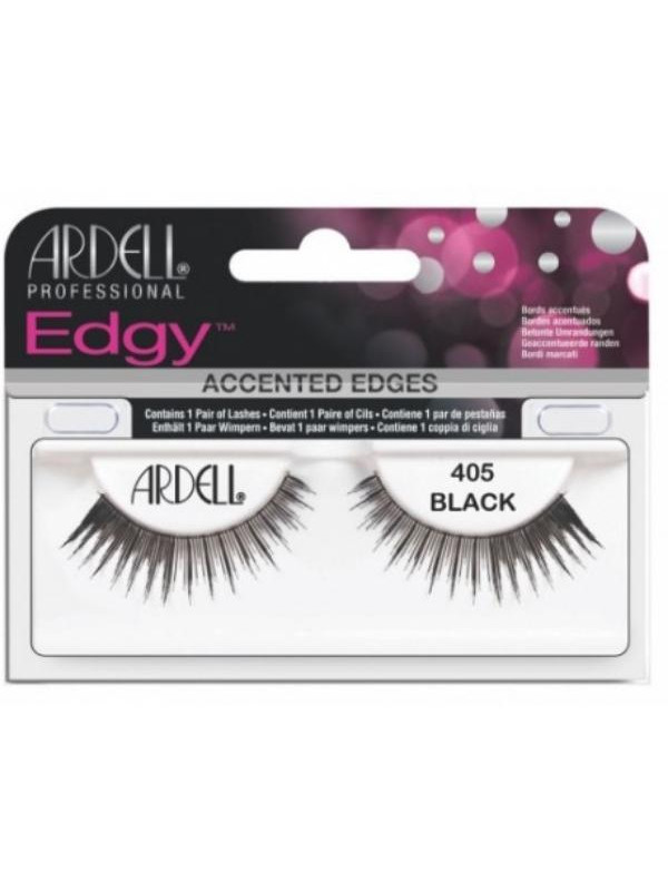 Ardell Edgy Strip Eyelashes /405/ Black 1 pair