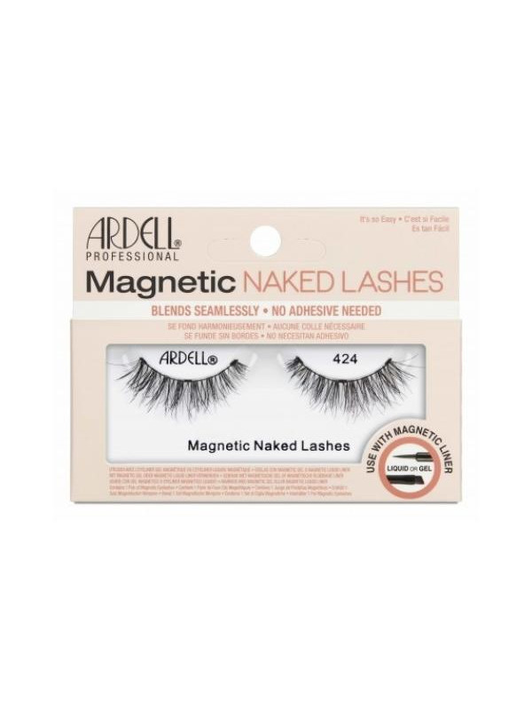 Ardell Magnetic Naked Lashes Strip Lashes /424/ Black 1 paar