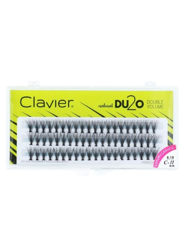 Clavier DU2O Double Volume eyelash tufts 11 mm