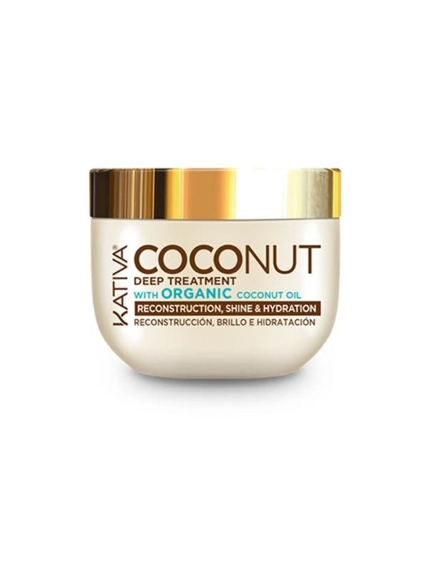 Kativa Coconut Coconut Rebuilding en Shine Haarmasker 250 ml