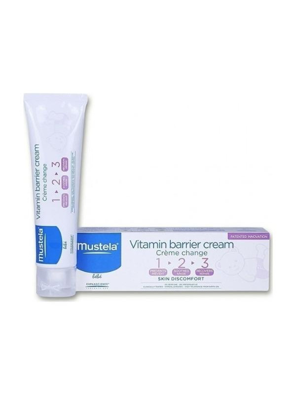 Mustela Hydra Baby Vochtinbrengende Aankleedcrème voor Pasgeborenen 40 ml