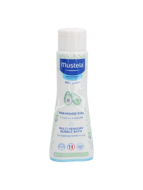 Mustela Multi-Sensory Wasvloeistof voor kinderen en baby's 200 ml