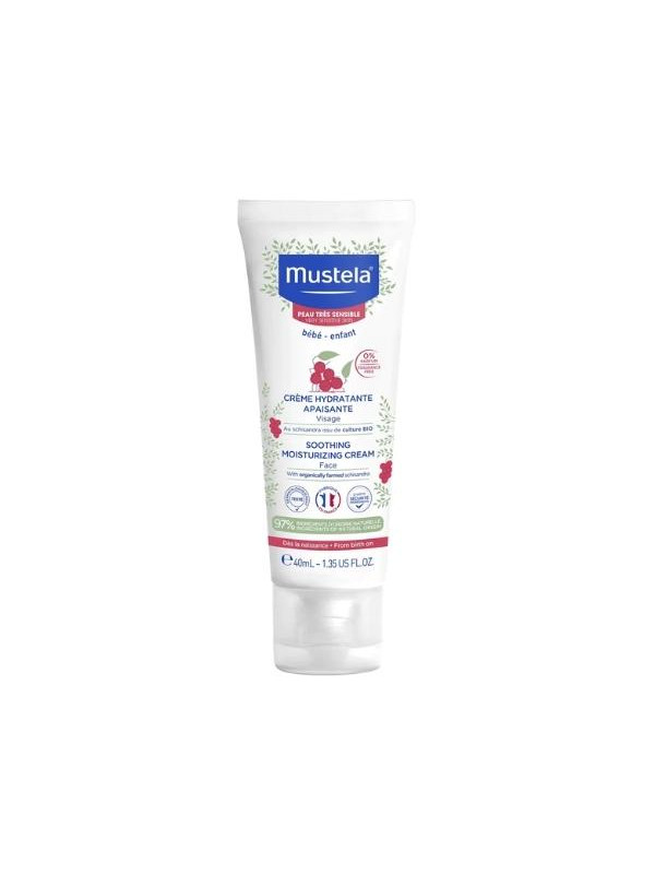 Mustela Bebe Enfant verzachtende en hydraterende gezichtscrème voor kinderen en baby's 40 ml