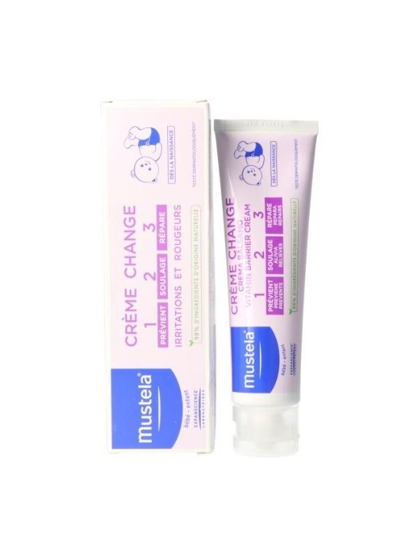 Mustela Bebe Enfant Aankleedcrème voor pasgeborenen en zuigelingen 100 ml