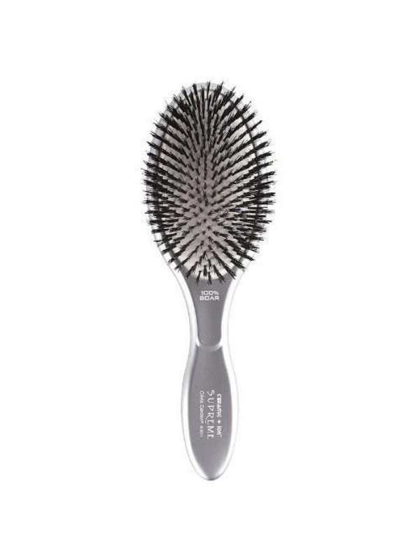 Olivia Garden Supreme 100% Boar Ceramic+Ion Hair brush 1 piece