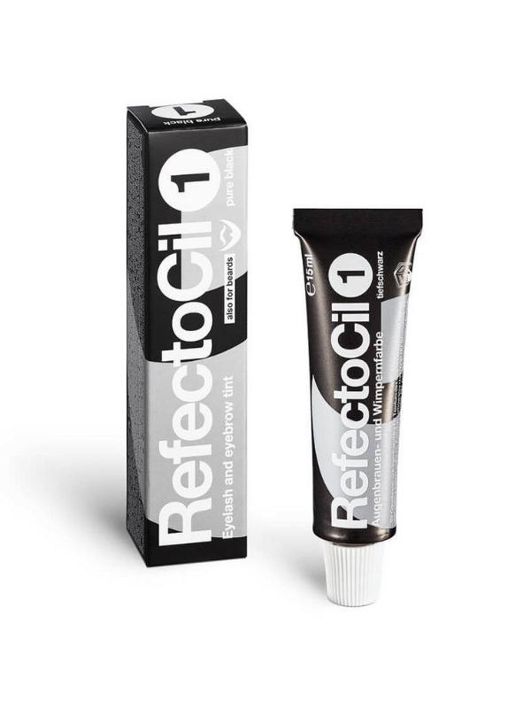 RefectoCil Henna voor wenkbrauwen en wimpers /1/ Pure Black 15 ml