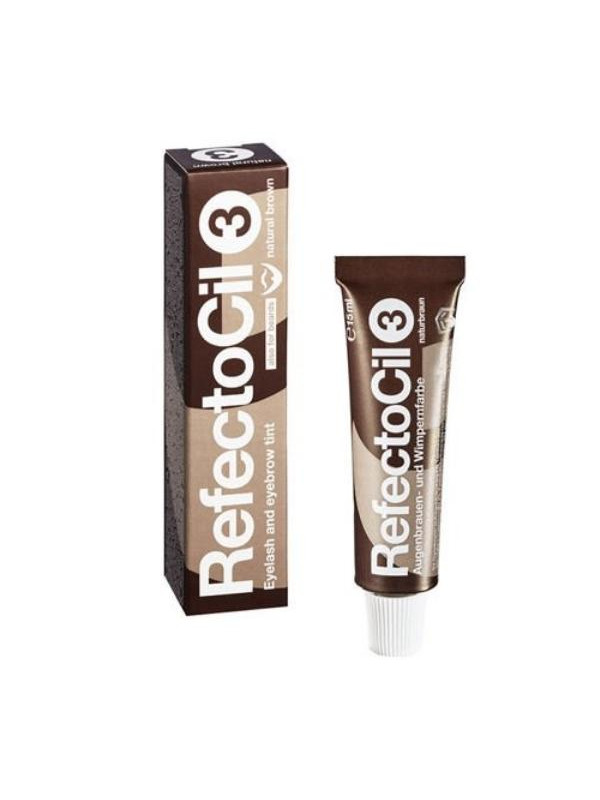 RefectoCil Henna for eyebrows and eyelashes /3/ Natural Brown 15 ml