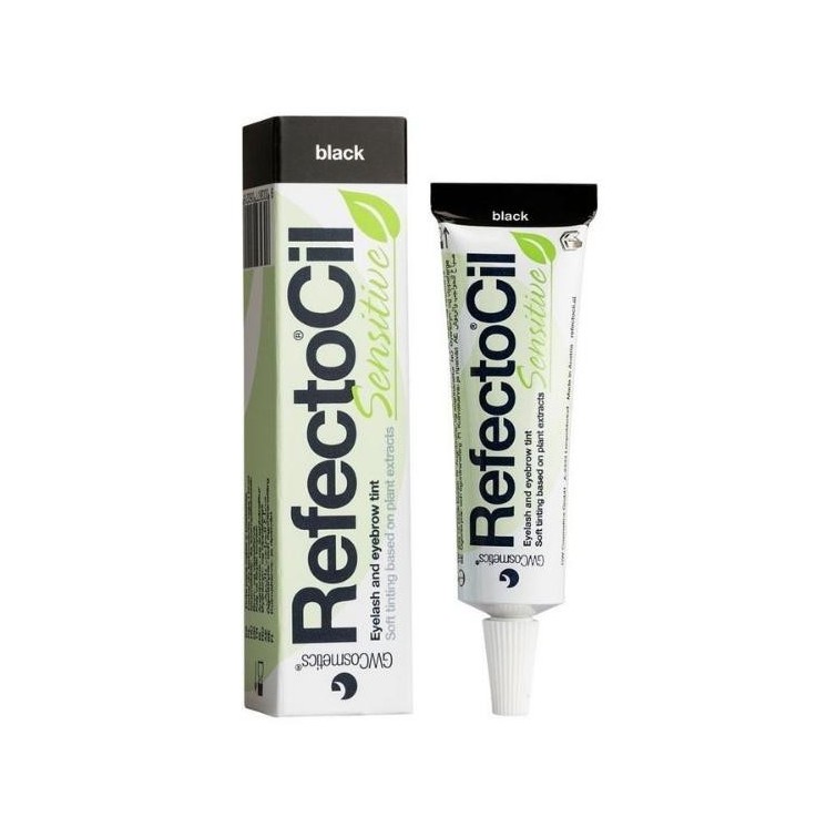 RefectoCil Sensitive Henna voor wenkbrauwen en wimpers Black 15 ml