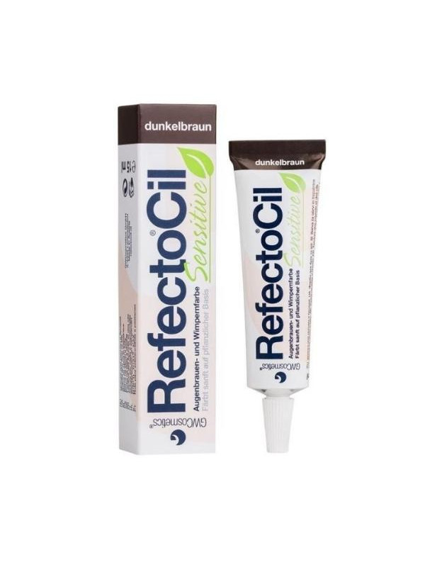 RefectoCil Sensitive Henna voor wenkbrauwen en wimpers Dark 15 Brown