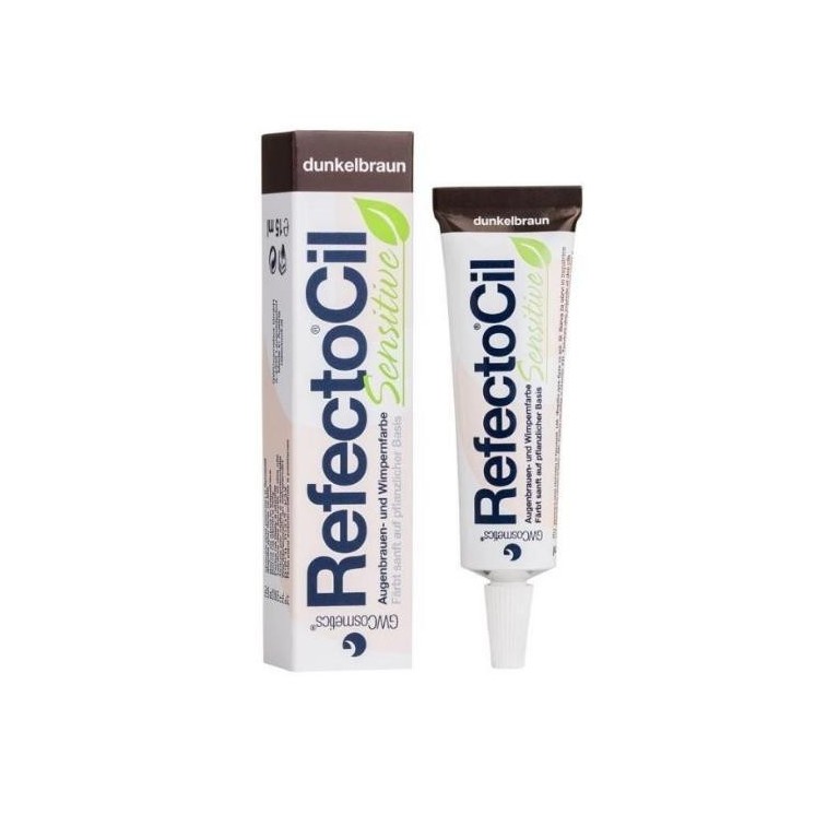 RefectoCil Sensitive Henna for eyebrows and eyelashes Dark Brown 15 ml