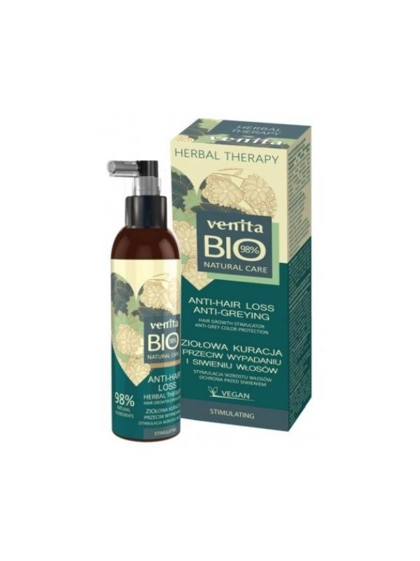 Venita Bio Natural Care kruidenbehandeling tegen haaruitval en vergrijzing 200 ml