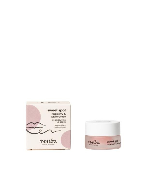 Resibo Sweet Spot regenerating Lip Peeling Raspberry & White Chocolate 9 g