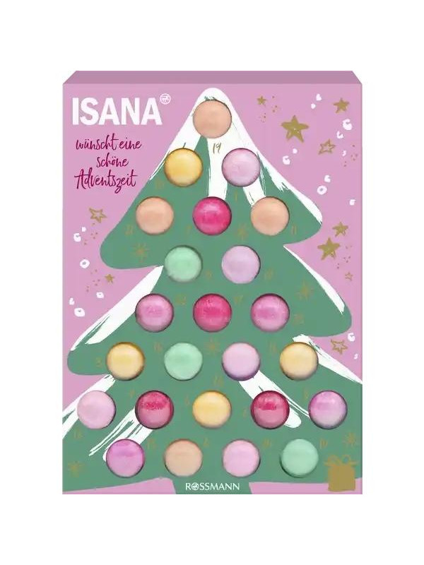 Isana Advent Calendar Bath Bomb 2022