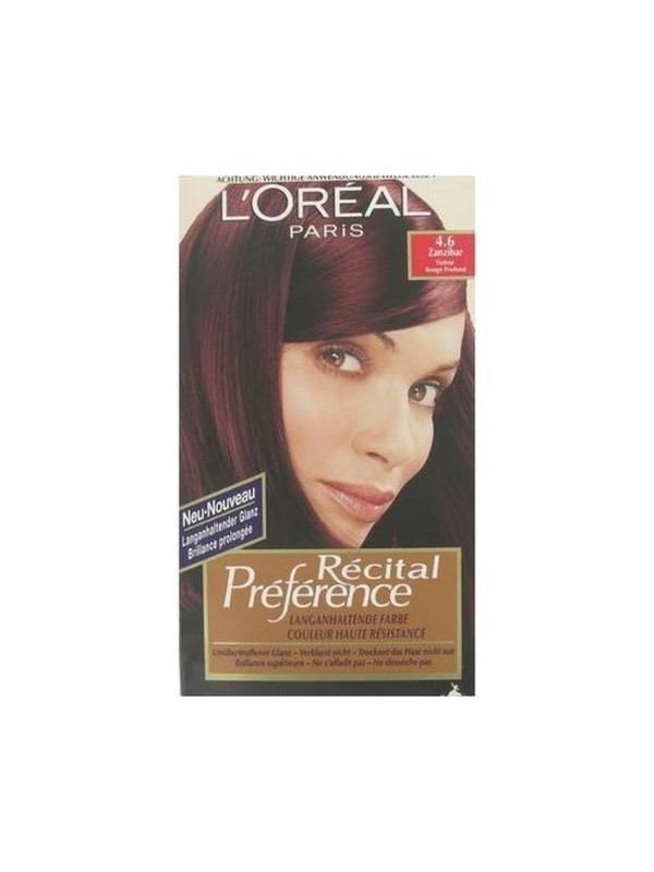 L'oreal Overweging Voorkeur Haarverf /4.6/ Zanzibar