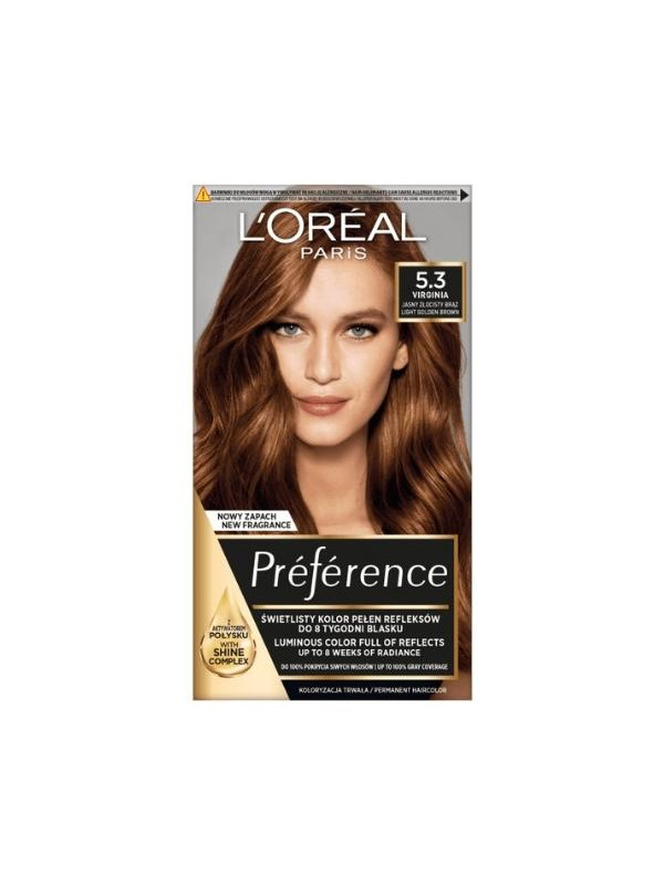 L'oreal Preference Haarverf / 5 .3/ Licht Blond