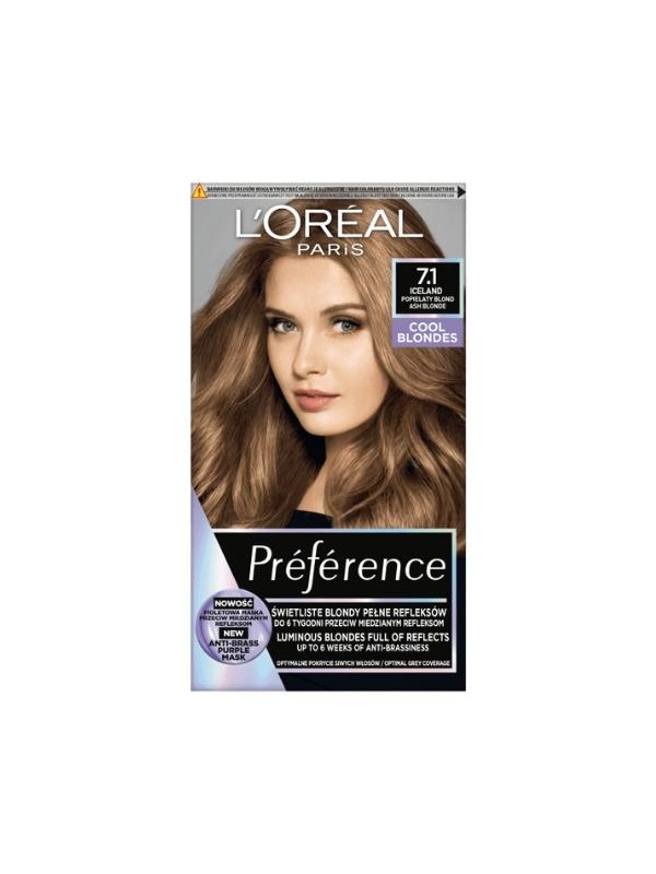 L'oreal Preference Haarverf /7.1/ Blond