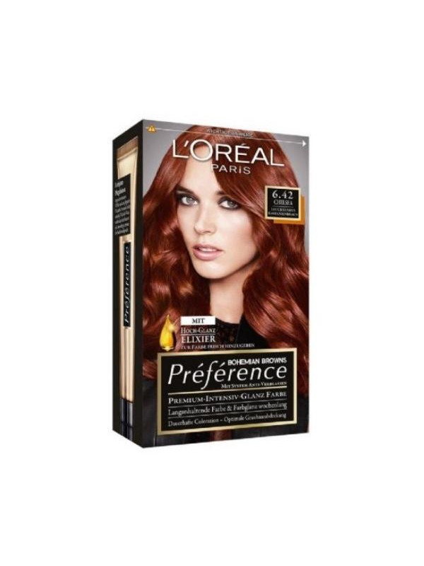 L'oreal Preference Haarverf /6.42/ Kastanje