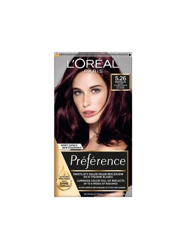 L'oreal Preference Haarverf / 5 .26/ Cool Purple Chestnut