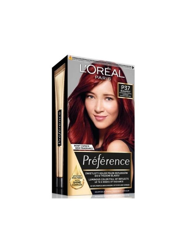 L'oreal Preference Haarverf /P37/ Intense Dark Red