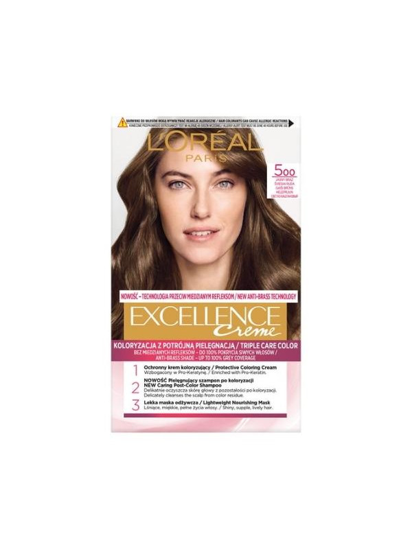 L'oreal Excellence Creme Haarverf /5oo/ Lichtbruin