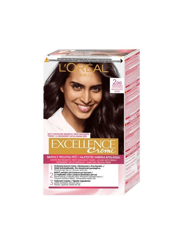 L'oreal Excellence Creme Haarverf /2/ Zeer donkerbruin