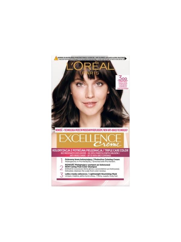 L'oreal Excellence Creme Haarverf /3oo/ Donkerbruin