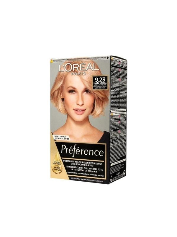 L'oreal Preference Haarverf /9.23/ Zeer Blond