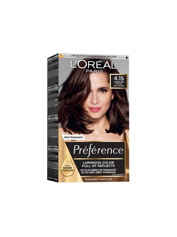 L'oreal Preference Haarverf /4.15/ Intense Deep Brown