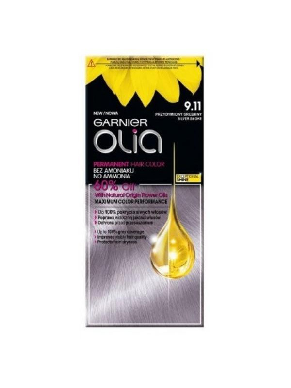 Garnier Olia Hair dye /9.11/ Smokey Silver