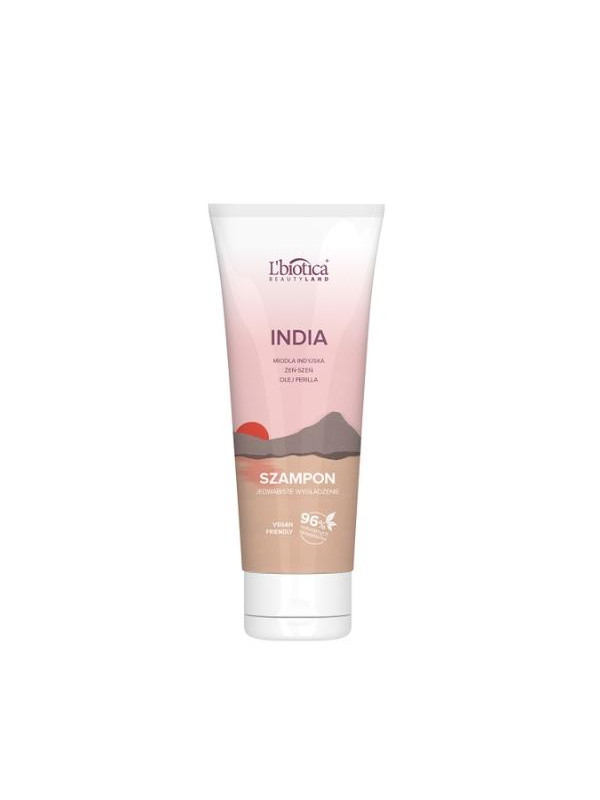 L'biotica Beauty Land India Haarshampoo Zijdezachtmakend 200 ml