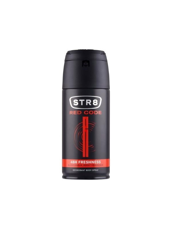 STR8 Red Code Deodorant Aerosol 150 M