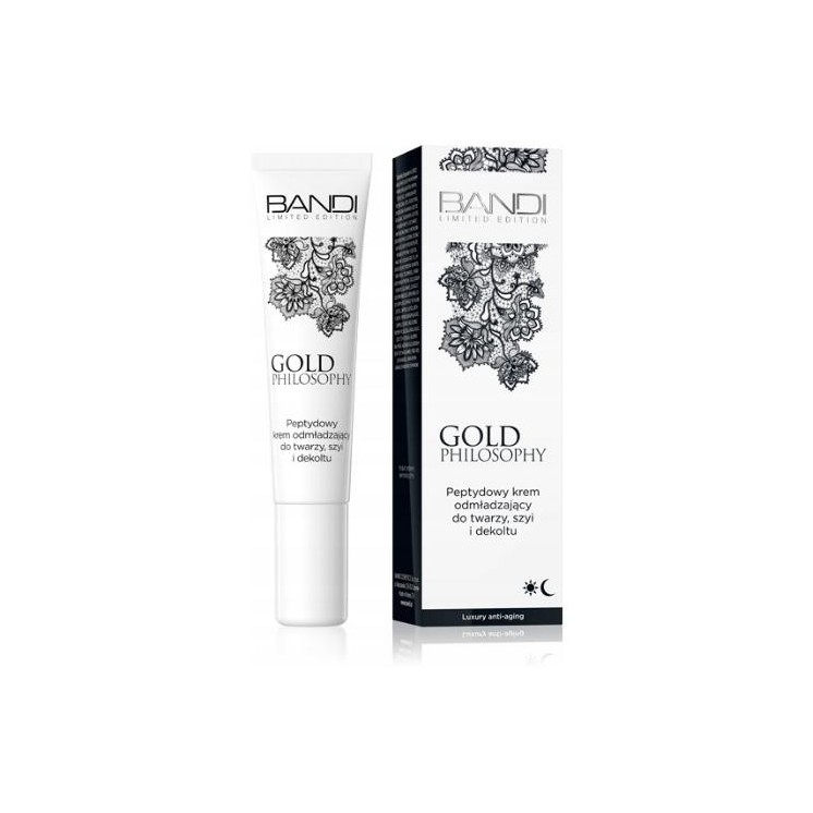 Bandi Gold Philosophy Peptide Verjongende Crème voor Gezicht, Hals en Decolleté 14 ml