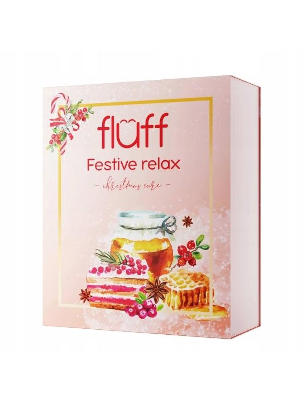 Fluff Cadeauset Festive Relax Bodylotion + Body wash gel