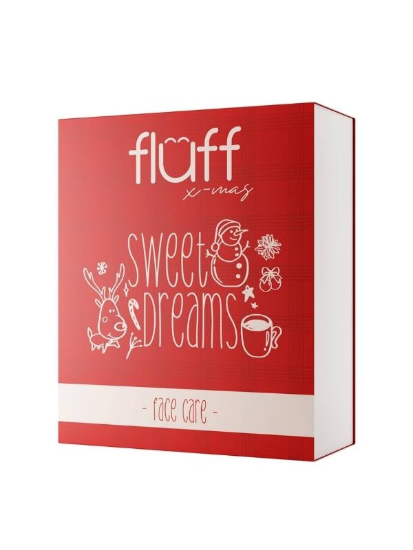 Fluff Sweet Dreams Cadeauset Gezichtswasgel + Gezichtscrème + Gezichtsmasker