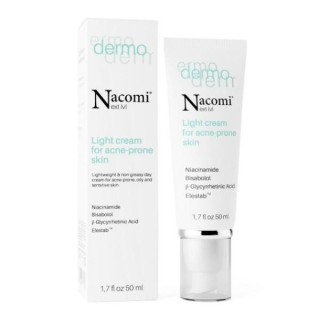 Nacomi Next Level Dermo Light Cream for acne skin 50 ml