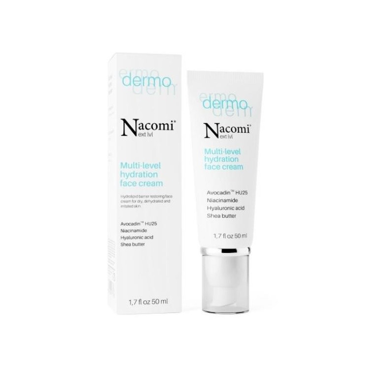 Nacomi Next Level Dermo multi-level Intensief hydraterende creme 50 ml