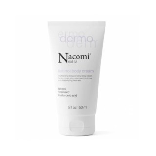 Nacomi Next Level Dermo Verhelderende en verjongende bodycrème met retinol en vitamine C 150 ml