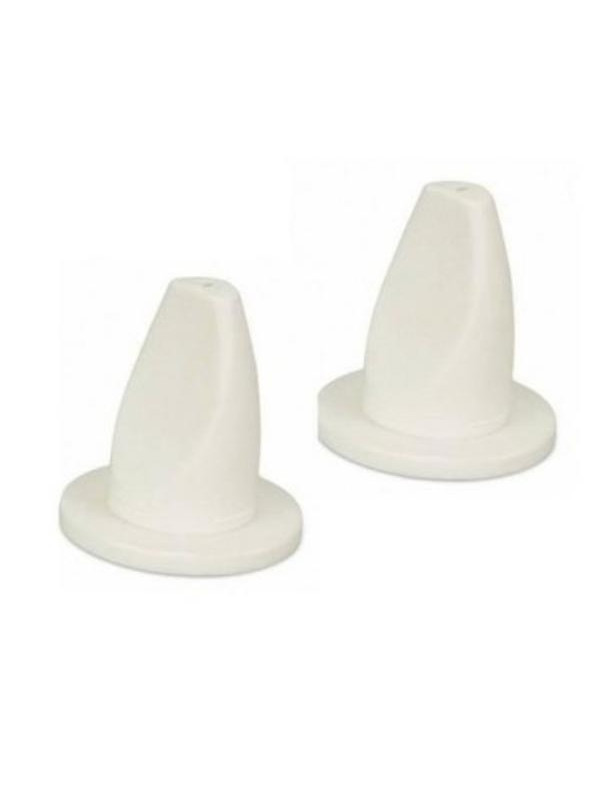 Canpol Babies Mouthpiece for self-drinking 6m+ White 2 pieces