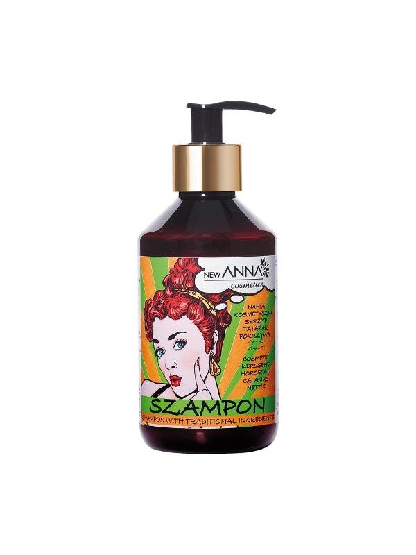 New Anna Cosmetics Shampoo with horsetail, sweet flag and nettle extracts 300 ml