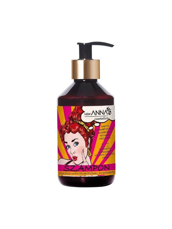 New Anna Cosmetics Shampoo with Vitamin Complex and Urea 300 ml