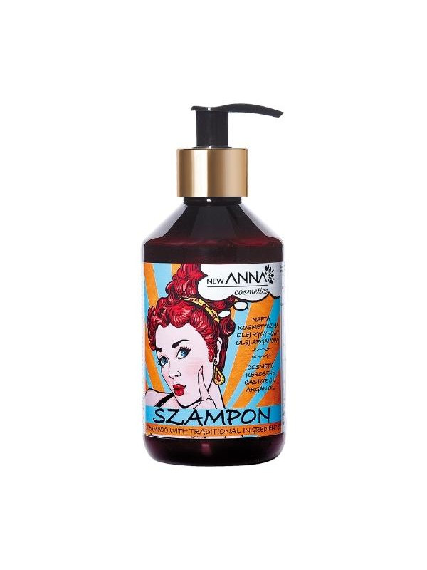 New Anna Cosmetics Shampoo with Castor and Argan Oil 300 ml